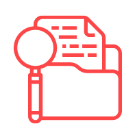 Conduct a content audit icon