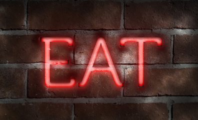 EAT Sign representing Google E-A-T