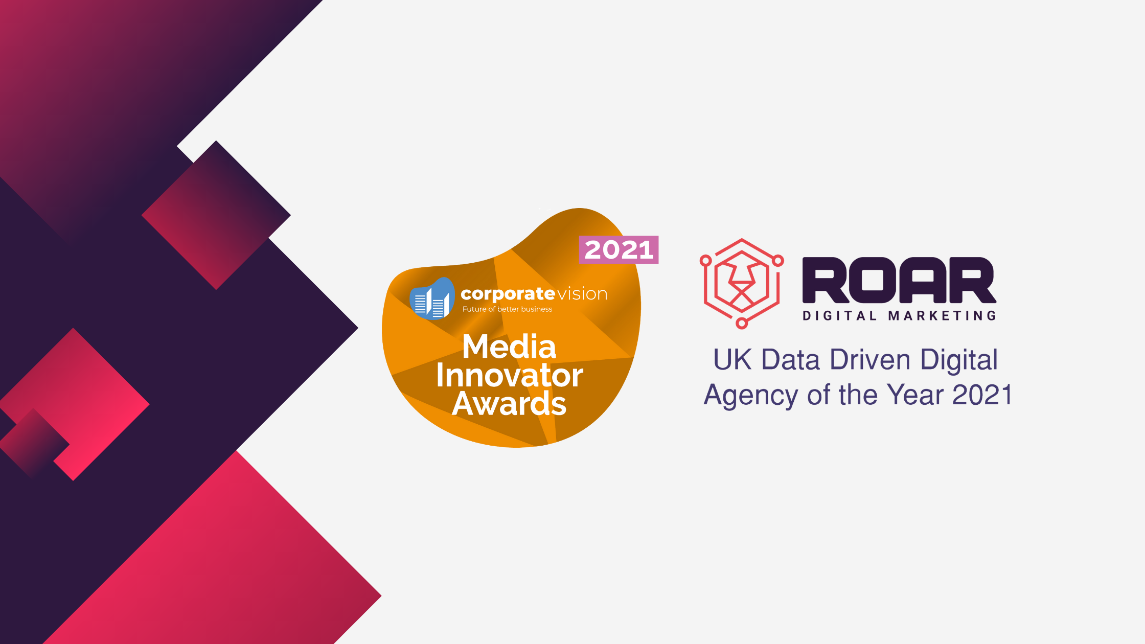 Award Blog Featured Site Image, Data driven digital marketing agency