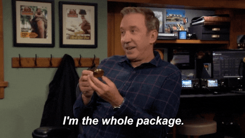 I'm the whole package gif, search engine marketing consultants