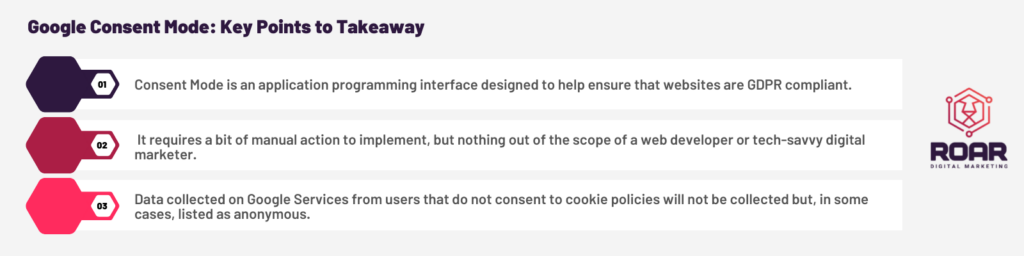 Google Consent Mode Key Takeaways
