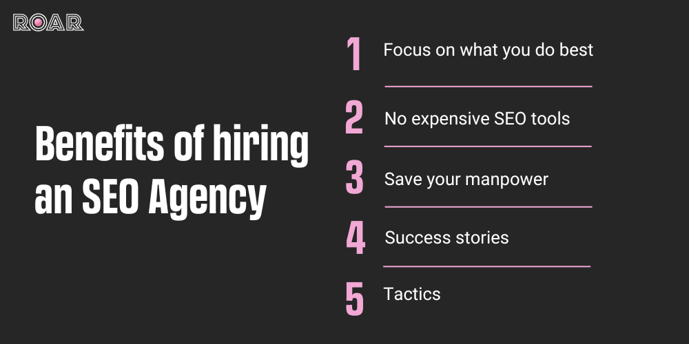Hiring an SEO agency - the benefits