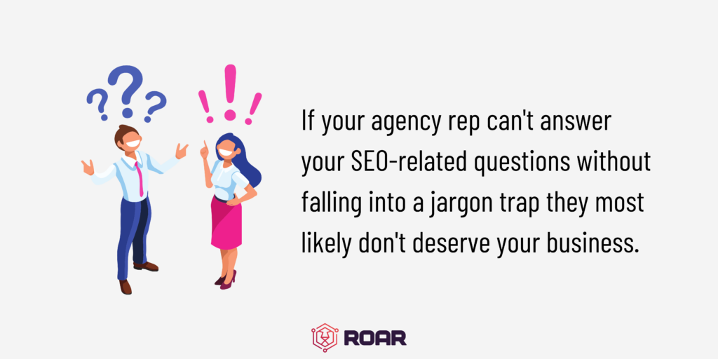the ultimate guide to working with an SEO agency ask questions