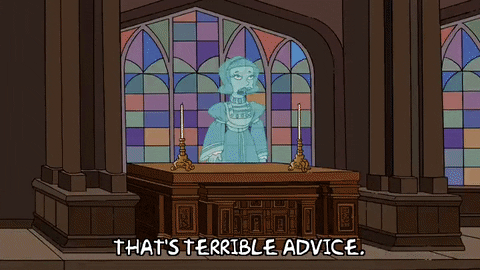 Simpsons thats bad advice gif, the worst SEO advice we've ever heard