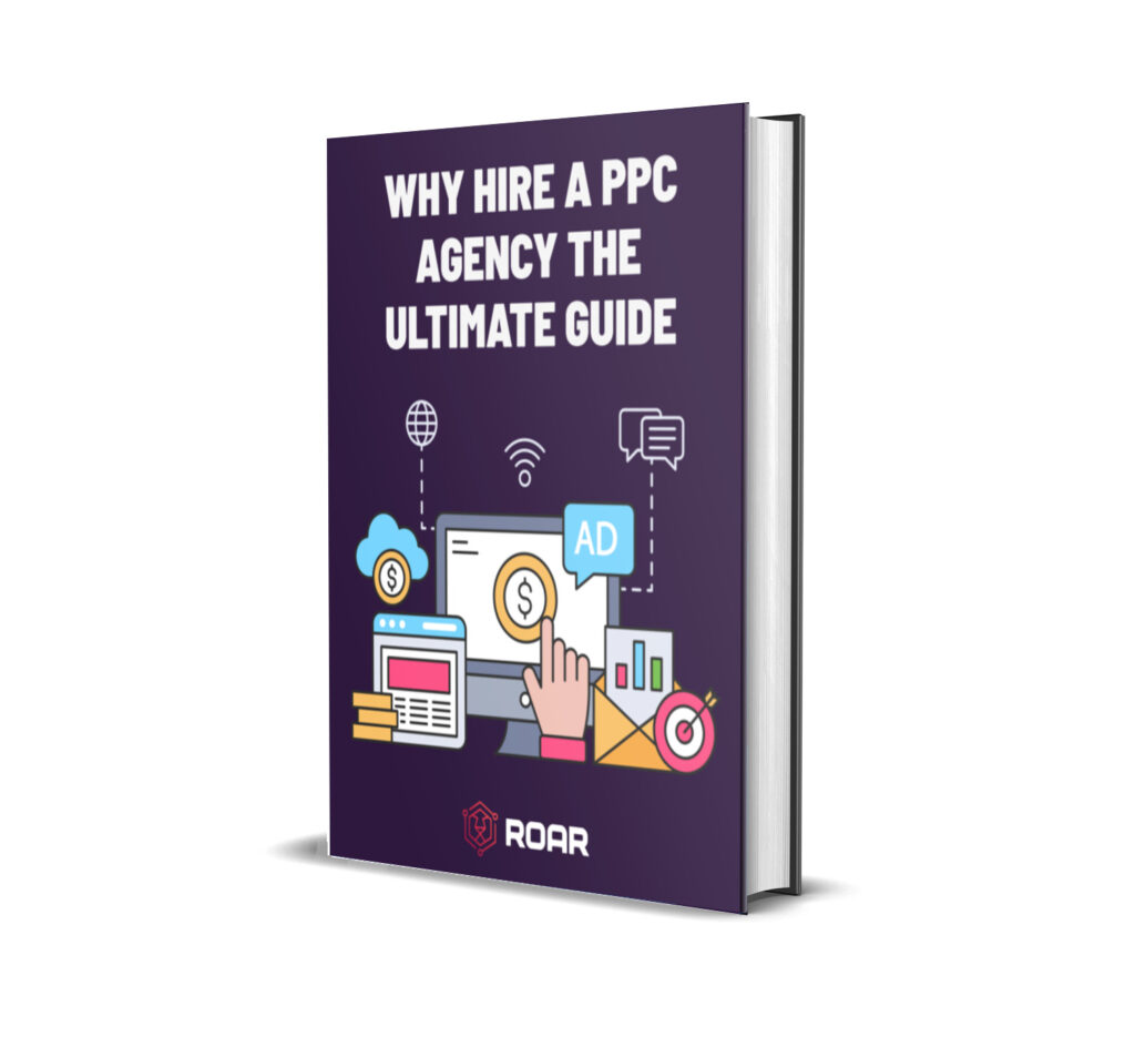 book graphic of why hire a PPC agency the ultimate guide
